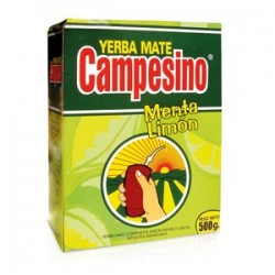 YERBA MATE CAMPESINO MENTA...